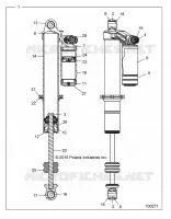 SUSPENSION, AMORTISSEUR AVANT INTERNALS