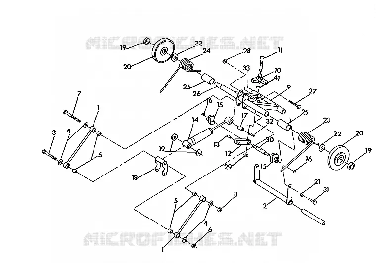 BRAS DE SUSPENSION ARRIERE 500 SP/500 SKS (4921262126030A)