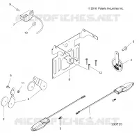 CLIGNOTANTSS, HORN and LICENSE PLATE LIGHT