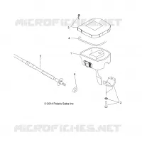 DIRECTION, CONTROLS, THROTTLE ASM. AND CABLE
