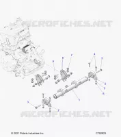 MOTEUR, MOUNTING & LONG BLOCK
