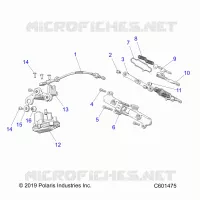 ENGINE, VALVE D'ECHAPPEMENT ASM. AND ACTUATOR -S23TLC8RS/8RE (C601475)