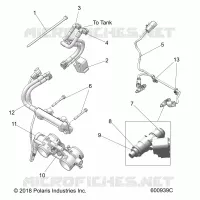 SYSTÃˆME D'ALIMENTATION, RAIL, LINES AND THROTTLE BODY
