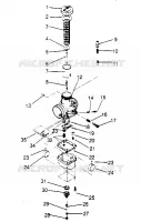 CARBURATEUR 600 XCR 0951676 (4929132913C012)