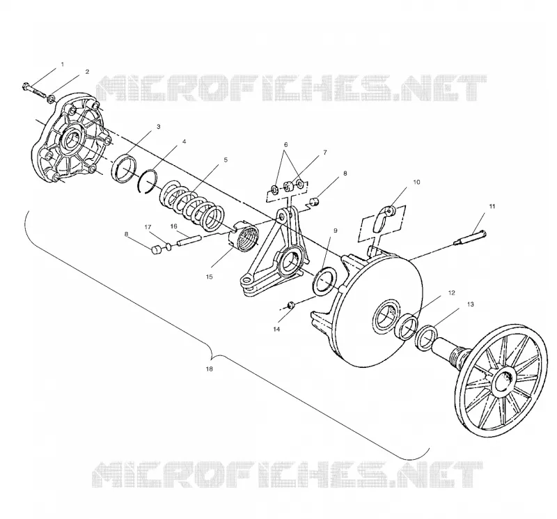 EMBRAYAGE DE TRANSMISSION