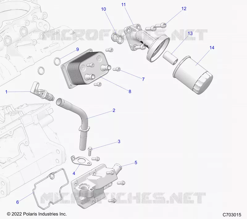 ENGINE, JAUGE ET FILTRE A HUILE