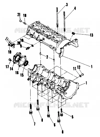 CARTERS MOTEUR (600 AND 600 LE) (4910941094030A)