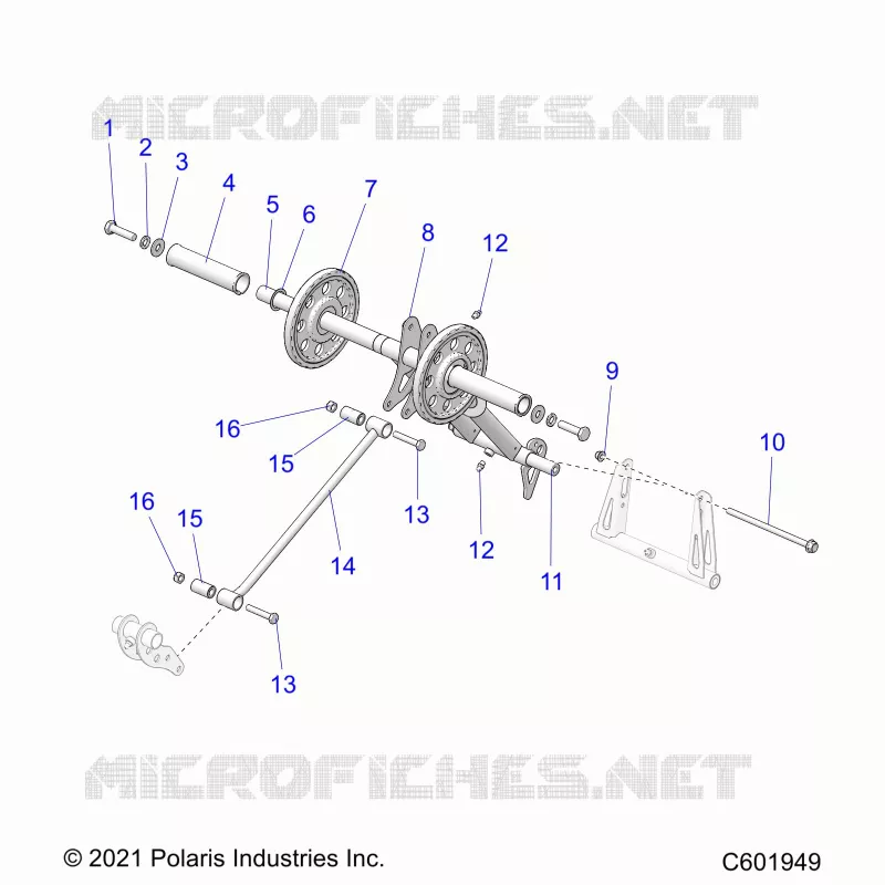 SUSPENSION, BRAS DE SUSPENSION ARRIERE