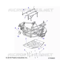 CHASSIS, MAIN FRAME AND SKID PLATES