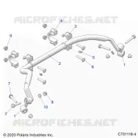 SUSPENSION, REAR BARRE STABILISATRICE
