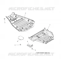 BODY, SKID PLATES