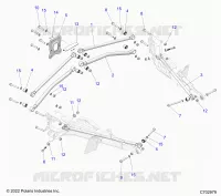 SUSPENSION ARRIERE TRAILING ARMS MOUNTING