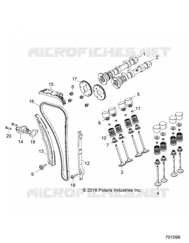 SOUPAPES AND CAMSHAFTS