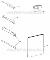 OUTILS WIDETRAK GT 0972061 and EUROPEAN WIDETRAK GT E972061 (4938173817C013)