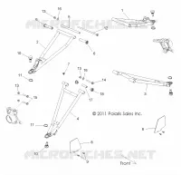 SUSPENSION AVANT CONTROL ARMS