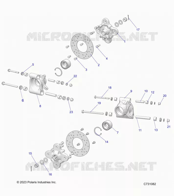 SUSPENSION, PORTE BAGAGES ARRIERE