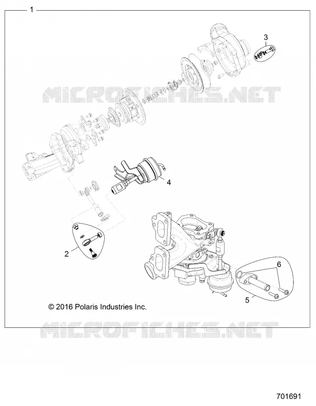 ENGINE, TURBO CHARGER