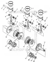 PISTON ET VILEBREQUIN RXL 0976768 (4938523852C009)