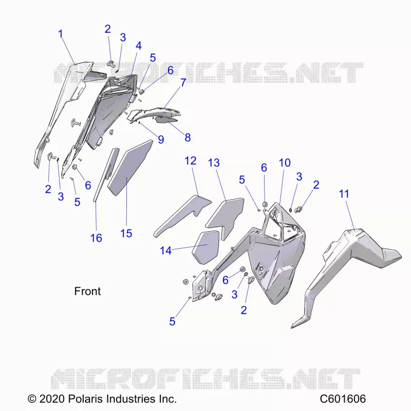 PANNEAUX LATERAUXS AND TRIM