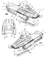 EMBLEMES 700 XC 0981766 and EUROPEAN 700 XC E981766 (4944154415A011)