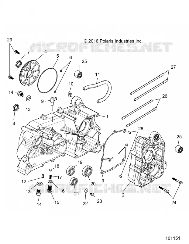 CARTERS MOTEUR COMP LEFT/RIGHT