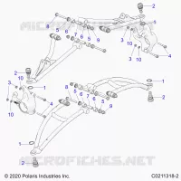 SUSPENSION AVANT A-ARM MOUNTING