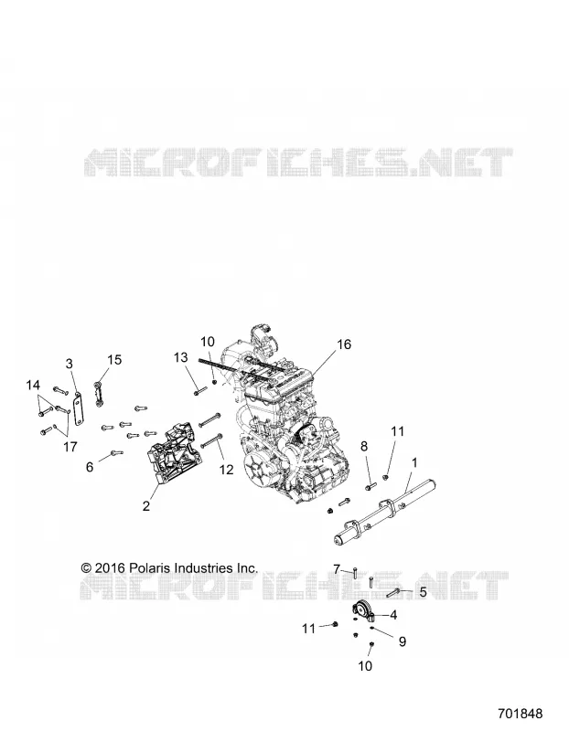 ENGINE, SUPPORT MOTEUR