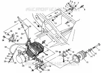 SUPPORT MOTEUR XPLORER 300 W98CC28C (4945264526A011)