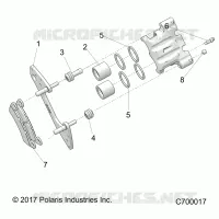 FREIN AVANT CALIPER