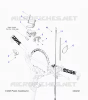 MOTEUR, THROTTLE CONTROL ASM.