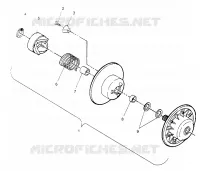 EMBRAYAGE DE TRANSMISSION ASSEMBLY LITE GT 0953133 AND  EUROPEAN LITE GT E953133 (4928922892B012)