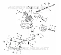 SUPPORT MOTEUR STARLITE GT / 0933127 (4923232323022A)