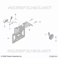 ELECTRICITE, HORN, AND LICENSE PLATE LIGHT