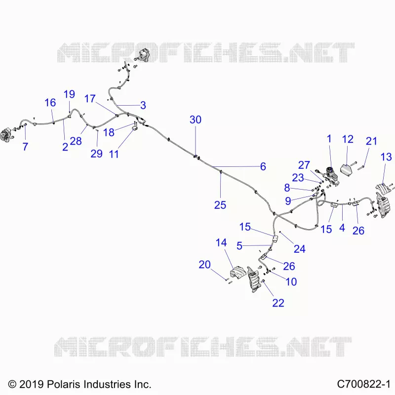 BRAKES, BRAKE LINES AND MAITRE CYLINDRE