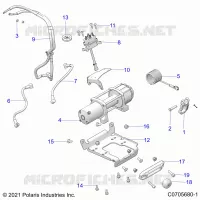 CHASSIS, TREUIL
