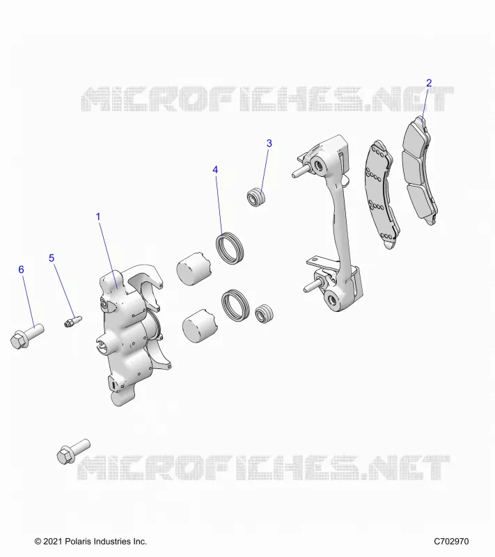 BRAKES, ETRIER DE FREIN AVANT