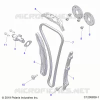 CHAINE DE DISTRIBUTION AND TENSIONER