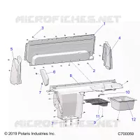 CARROSSERIE ARRIERE CLOSEOFF, AND FENDERS