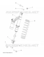 SUSPENSION, AMORTISSEUR ARRIERE, MOUNTING