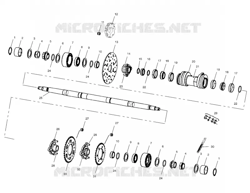 ARBRE DE TRANSMISSION INTERMEDIAIRE