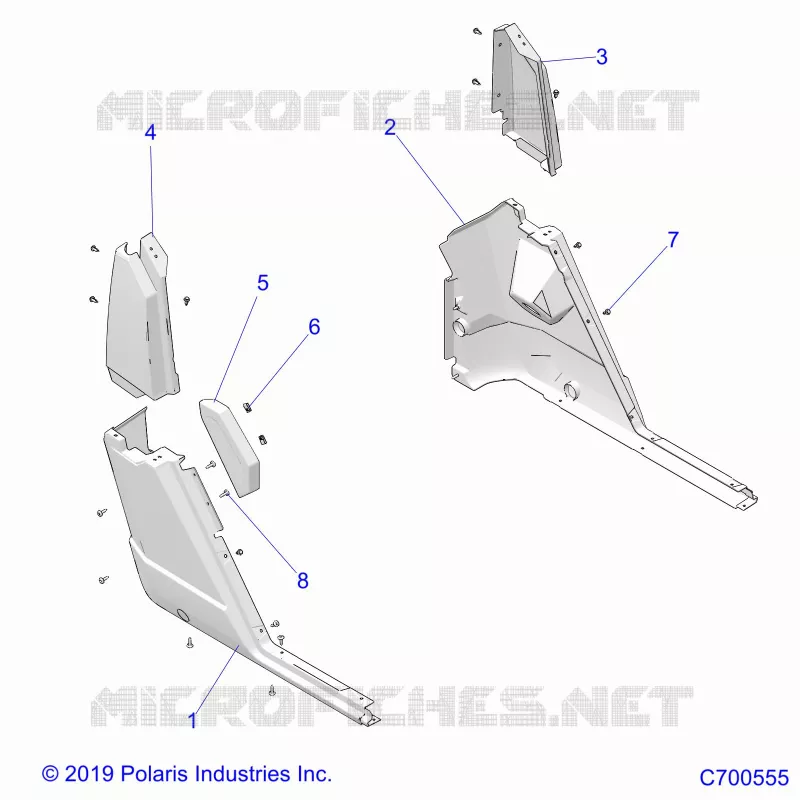 CARROSSERIE ARRIERE FENDERS