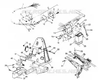 ELECTRICITE/FEU ARRIERE ASSEMBLY 2X4 400L W947540 (4926752675C005)