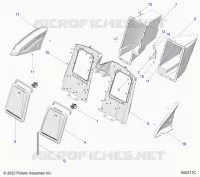 CARROSSERIE ARRIERE STORAGE COMPARTMENTS