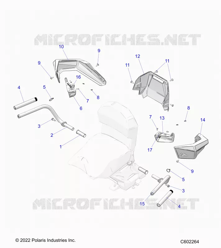 BODY, PASSENGER HANDHOLD ASM.