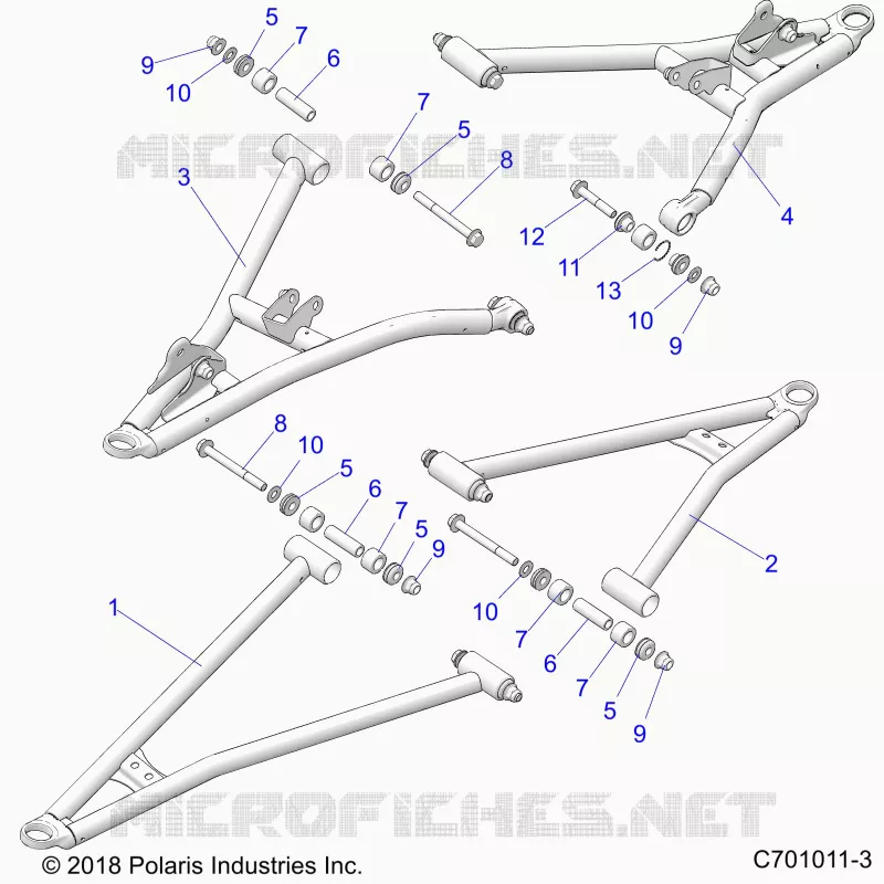 SUSPENSION AVANT CONTROL ARMS