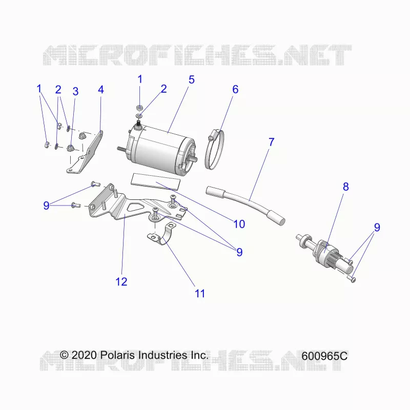 DEMARREUR MOTOR