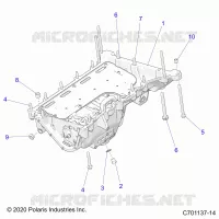 CARTER INFERIEUR, MOUNTING