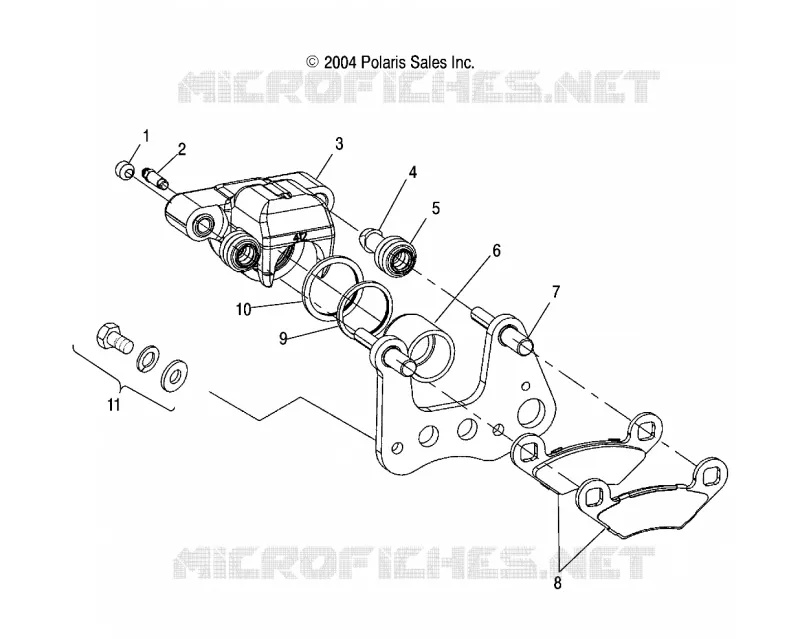 FRONT FREIN CALIPER
