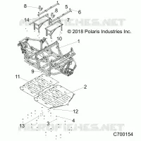 CHASSIS, MAIN FRAME AND SKID PLATES