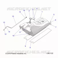 SYSTÃˆME D'ALIMENTATION, FUEL TANK ASM.